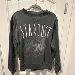 Anine Bing Stardust sweatshirt Large faded black